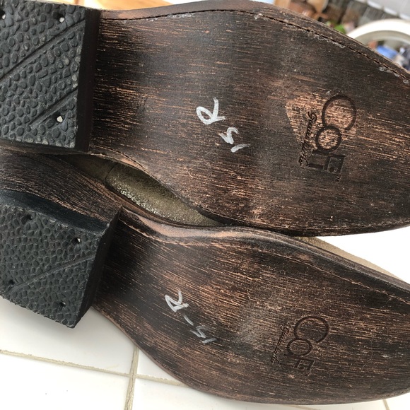 NWOB Cofi Gold Boots - Picture 3 of 6